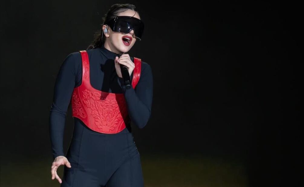 Rosalía en concierto CDMX