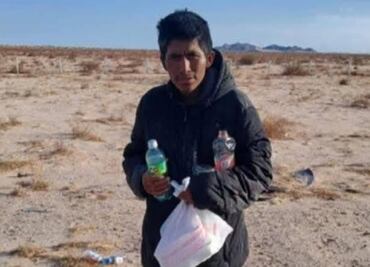 Encuentran a joven deambulando en el desierto de Sonora; tenía ficha de búsqueda en California, EU