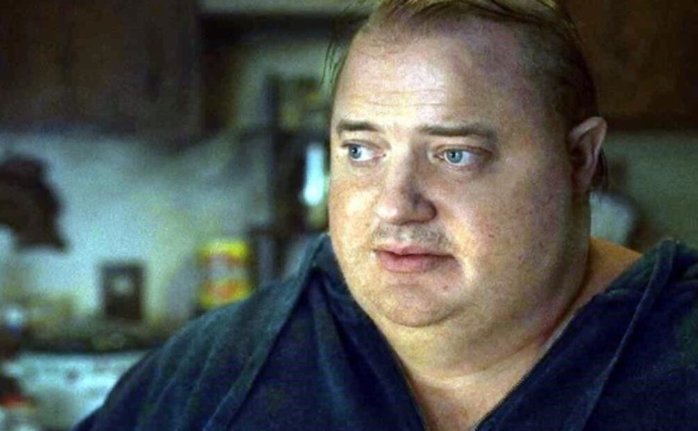 Así luce Brendan Fraser con 200 kilos de más en nueva película