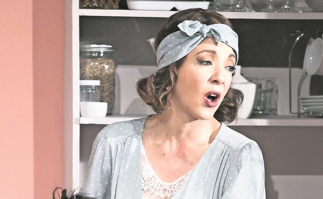 La actriz interpreta en la obra a Antonietta, un ama de casa. (LUIS ORTIZ. CLASOS)