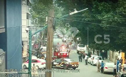 Registran incendio en edificio de la colonia Juárez