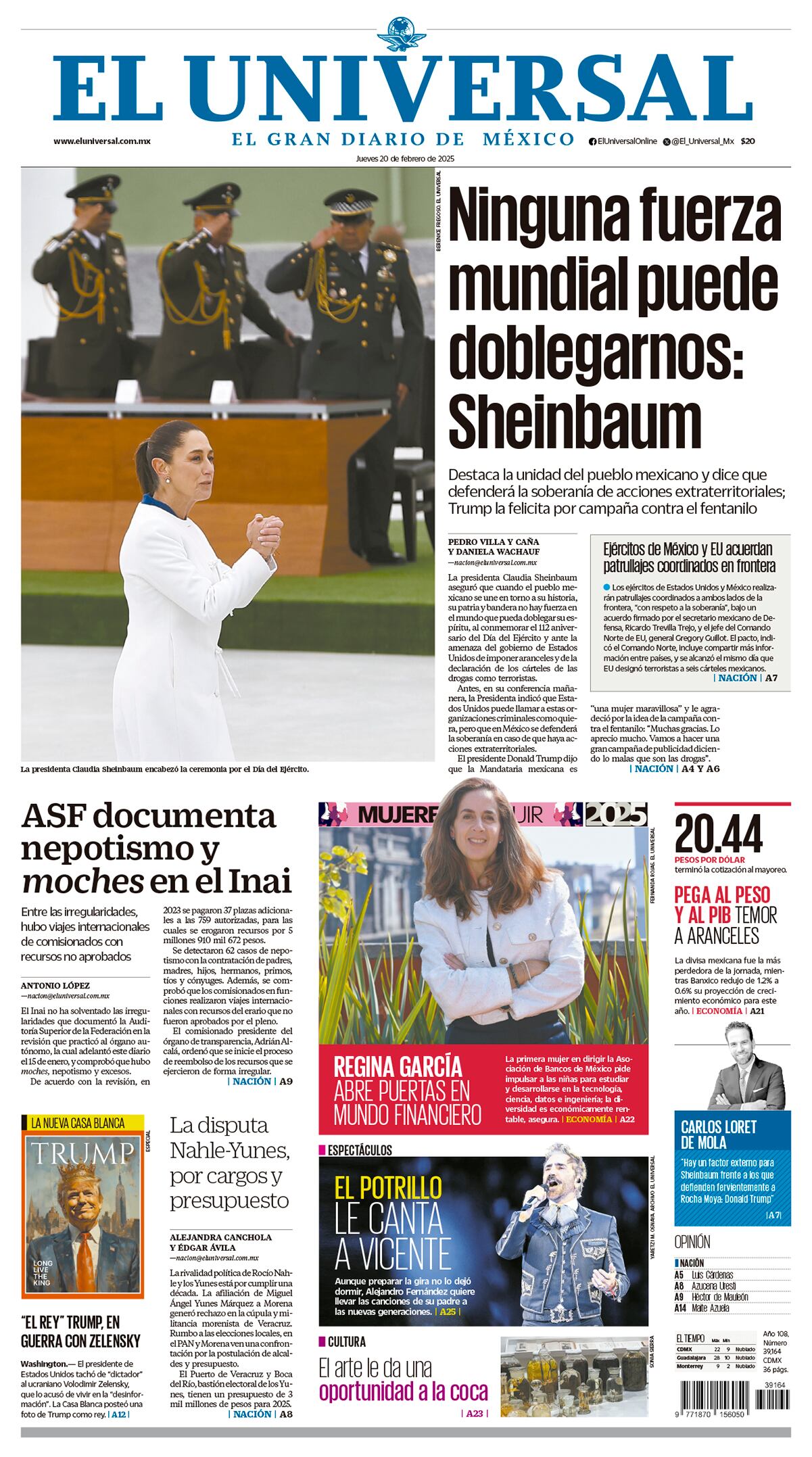 Portada impresa