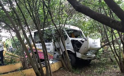 Detienen a chofer por choque en parque de Las Águilas