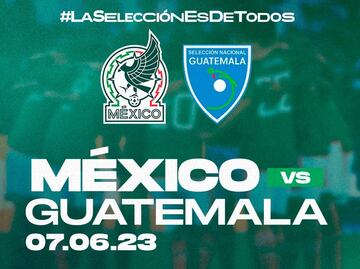 México vs Guatemala: ¿A qué hora y por dónde ver el partido en vivo?
