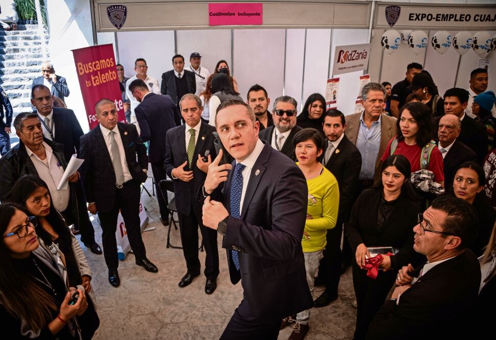 El alcalde inauguró la Expo Empleo 2023, que congrega a 250 empresas a fin de ofrecer puestos de trabajo. Foto: Gabriel Pano