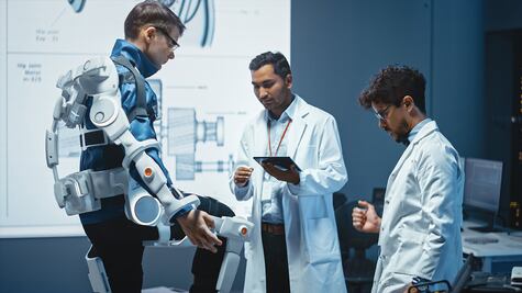 Exoesqueletos al rescate