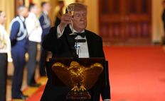 Trump desvía discurso ante Xi para presumir nuevo salón de baile; dice que está a un año de completarse