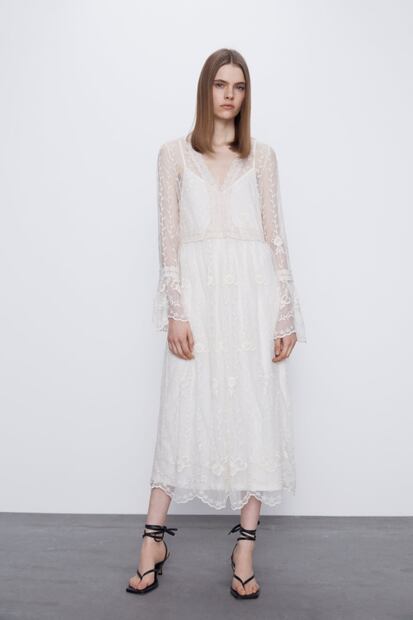 Zara tiene el mejor vestido de novia por menos de 800 pesos