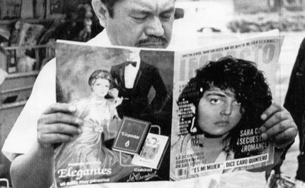 "Estoy enamorada": Sara Cosío, la mujer que delató a Caro Quintero. Foto: Archivo / EL UNIVERSAL