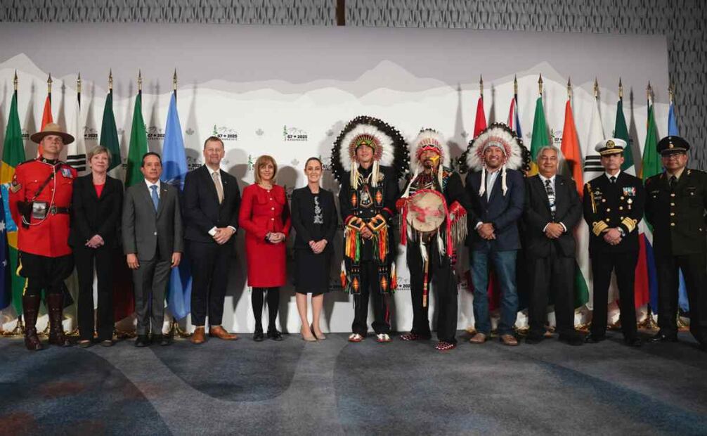 Claudia Sheinbaum llega a Canadá para la Cumbre del G7 16-06-2025/ Foto: @Claudiashein