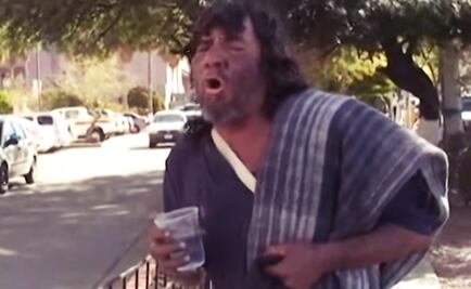 El vagabundo que canta como Juan Gabriel