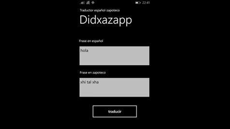 Joven crea aplicación para traducir del español al zapoteco
