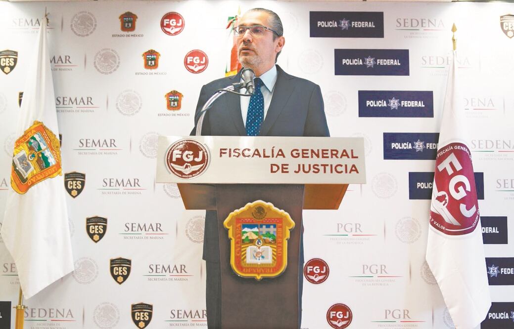 La FGJEM, encabezada por Alejandro Gómez Sánchez, detalló que el detenido fue enviado al penal de Jilotepec por feminicidio. Foto: ARCHIVO EL UNIVERSAL