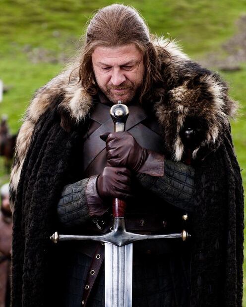 Sean Bean en Game of Thrones. Fuente: Instagram @gameofthrones