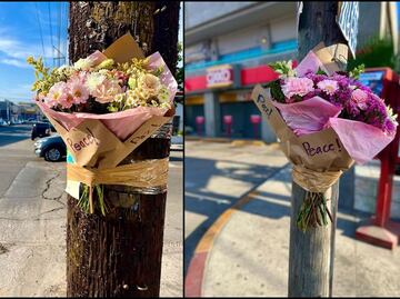 Tras noches de terror, Tijuana responde a la violencia con arreglos florales