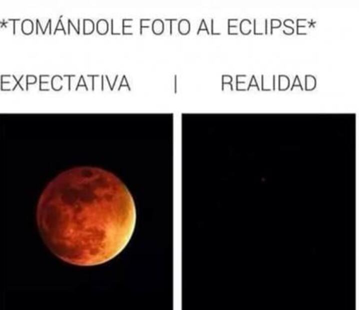 Los mejores memes que dejó el Eclipse Lunar