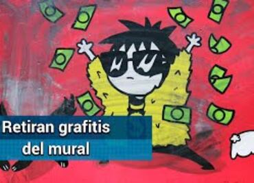 Retiran grafitis del mural de Sarah Andersen