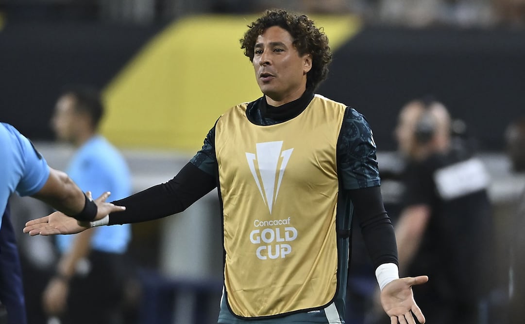 Guillermo Ochoa lloró tras conquistar la Copa Oro / Foto: Imago7