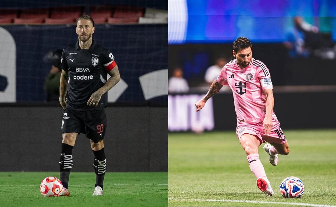 Sergio Ramos y Lionel Messi son los referentes de la Liga MX y la MLS, respectivamente | FOTO: Especial