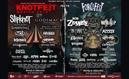 Ya circula el Furor del Knotfest Meets Force Fest en México