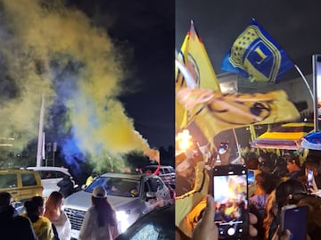 América se adueña de Toluca; las Águilas reciben impresionante serenata, previo a la Final