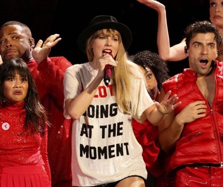 Jan Ravnik, uno de los bailarines de Taylor Swift, ha conquistado en The Eras Tour. / Foto: Instagram.
