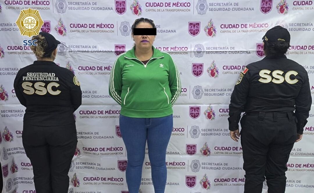 Detienen a mujer por intentar ingresar marihuana y solvente al Reclusorio Norte. Foto: Especial