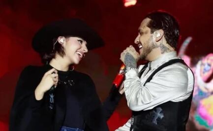Christian Nodal se luce a caballo: agradece a su esposa Ángela Aguilar las clases de equitación