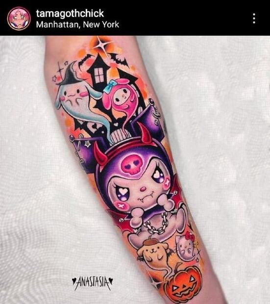 Ideas de tatuajes de Halloween para esta temporada