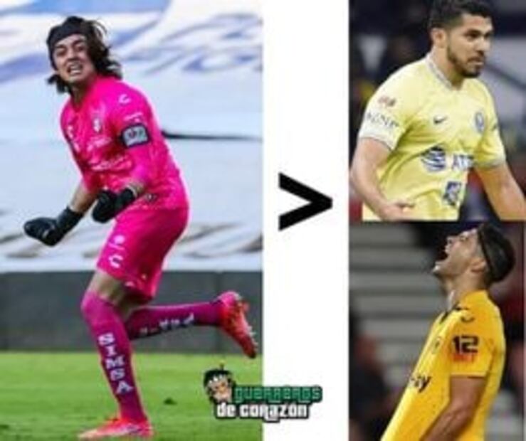 Los mejores memes del gol de Carlos Acevedo ante Querétaro