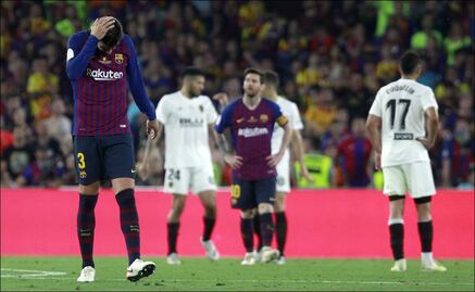 Valencia derrota al Barcelona y es campeón de la Copa del Rey