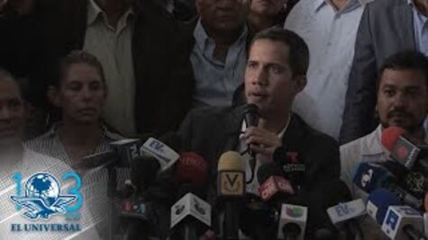 Guaidó anuncia paro en la administración pública de Venezuela