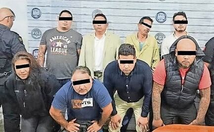 Arrestan a 8 falsos agentes de la fiscalía mexiquense
