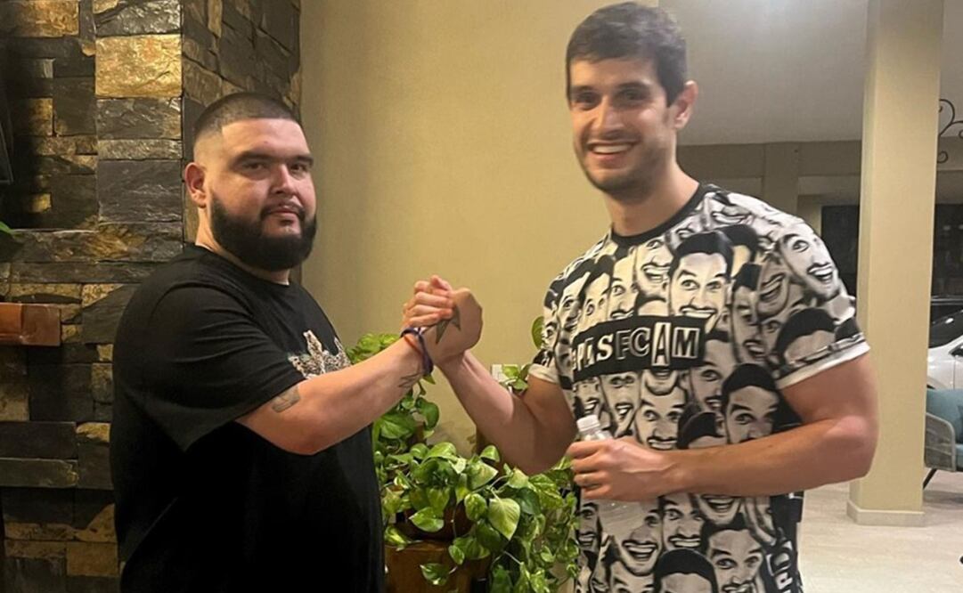 "La Mole" y Adrián Marcelo. Foto: Instagram. @mole82