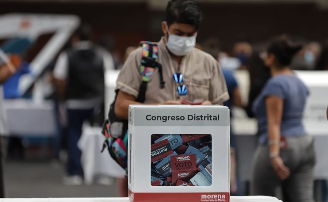 La elección será mediante voto directo y secreto. Foto: Fernanda Rojas/EL UNIVERSAL 