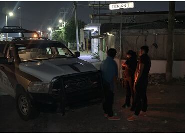 Rescatan a dos hombres de ser secuestrados en Central de Autobuses de Reynosa, Tamaulipas; los agresores huyen