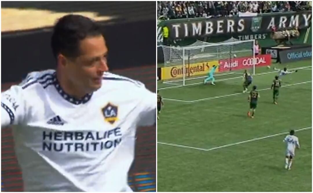 VIDEO: Chicharito Hernández se avienta y hace increíble gol con LA Galaxy / FOTO: ESPECIAL