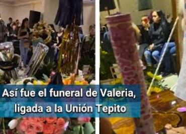 Con funeral masivo despiden a Valeria, relacionada con La Unión Tepito