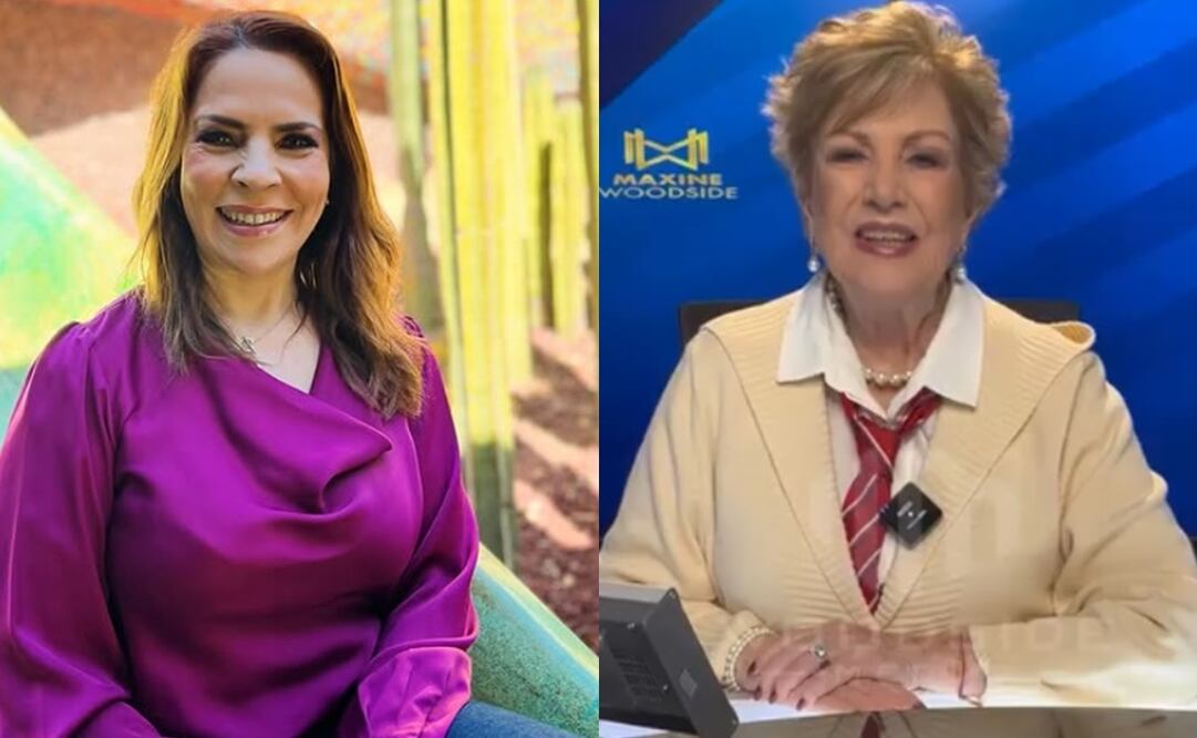 Maxine Woodside y Ana María Alvarado trabajaron más de 30 años juntas en "Todo para la mujer". Foto: Instagram oficial.