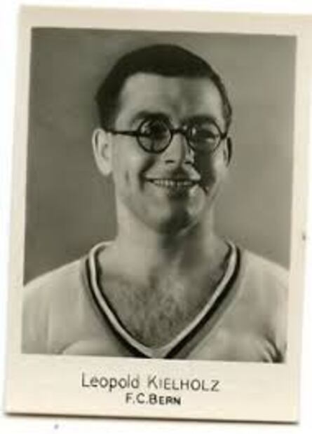 ​Leopold Kielholz, el primer jugador en usar gafas en un Mundial