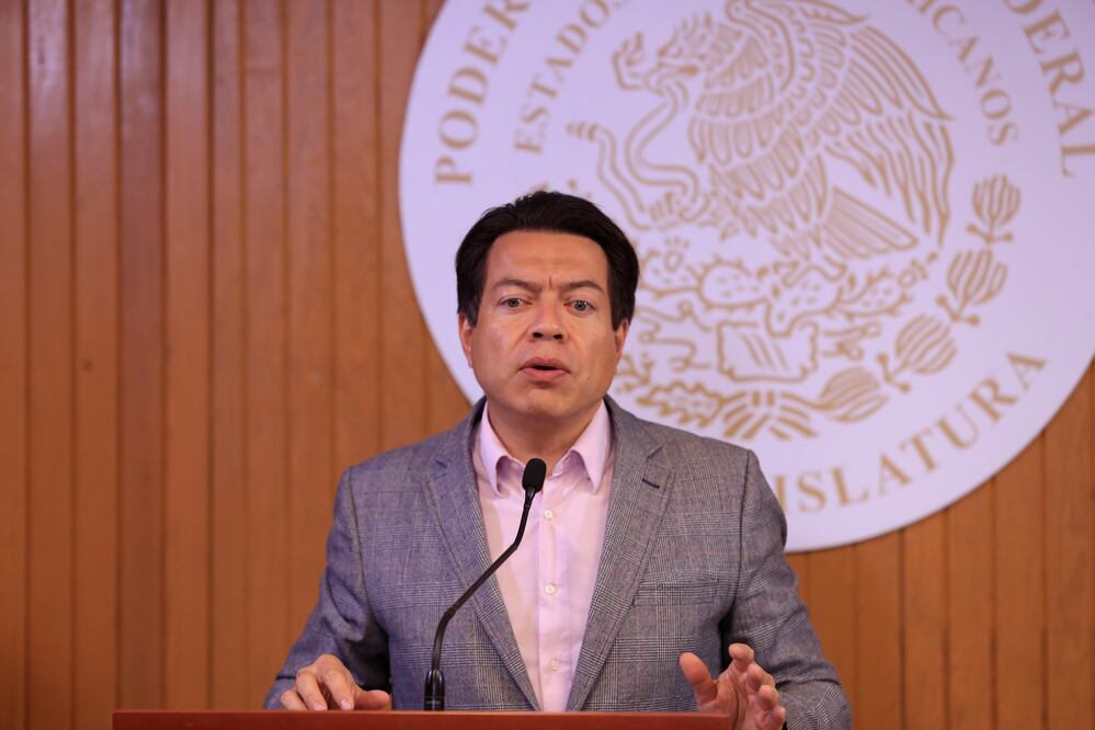 Coordinador de los diputados de Morena, Mario Delgado (ARCHIVO. EL UNIVERSAL)