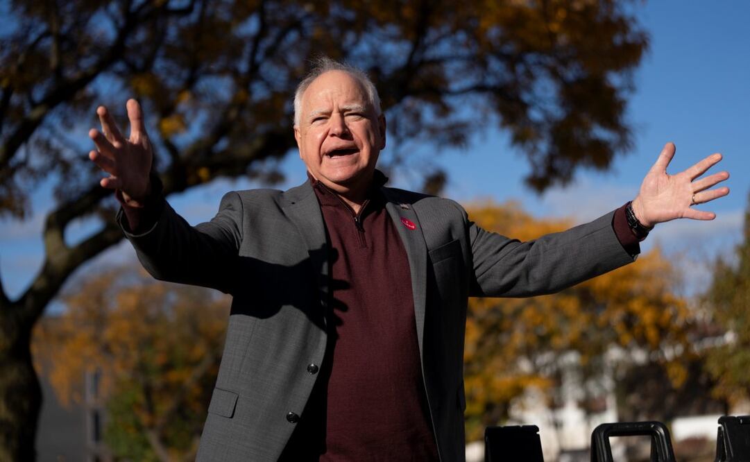 El gobernador de Minnesota, Tim Walz. Foto: AP