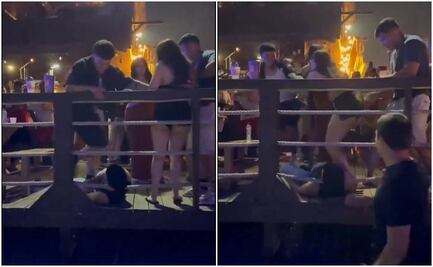 VIDEO: Baja Beach Fest termina en violencia; joven neoyorquino es golpeado brutalmente en un bar de Playas de Rosarito