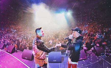 Justin Bieber irrumpió en concierto de J Balvin