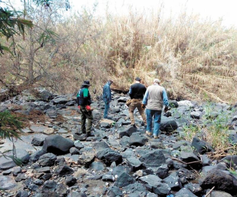 En el municipio de Salvatierra, autoridades trabajan para identificar los restos de las 66 personas que fueron ubicadas en fosas. Foto: ARCHIVO EL UNIVERSAL