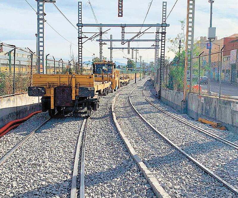 La rehabilitación del Tren Ligero comenzó el 1 de julio pasado; las obras incluyeron ajuste de trazo, cambio de vías y remodelación de estaciones. Foto: ESPECIAL