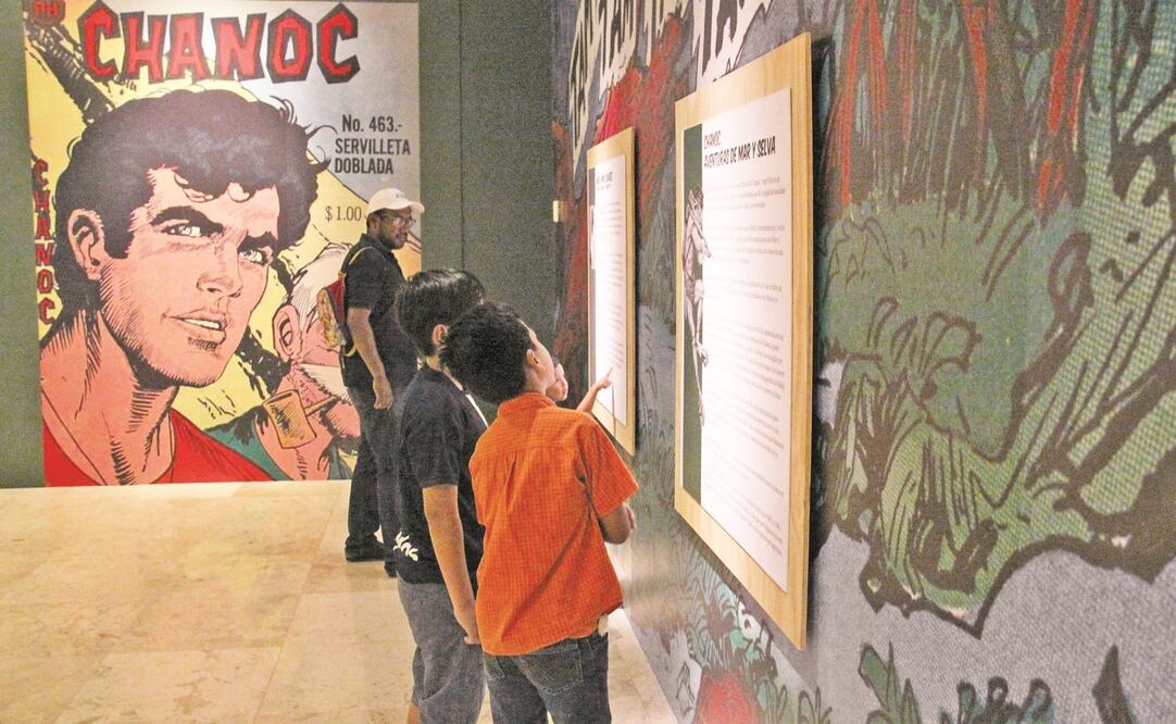 Chanoc, aventuras de mar y selva, el más grande éxito de Ángel Mora. (FOTOS:HTTP:// WWW.3MUSEOS.COM)