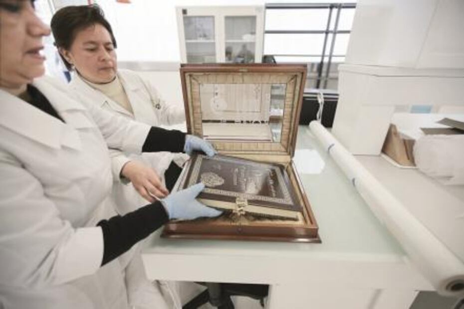 El laboratorio del AGN pule joyas históricas