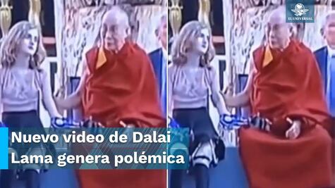 Otra vez, Dalai Lama toca de manera inapropiada a una joven y desata críticas en redes