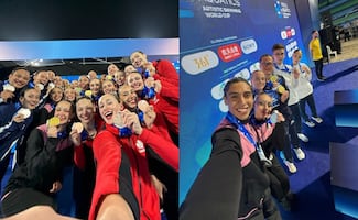 México brilla en la Copa del Mundo de Natación Artística; conquista un oro y dos platas